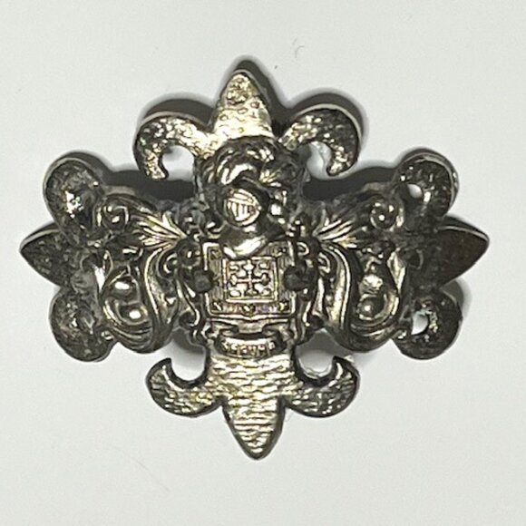 Cava Segura Viudas Brut Reserva Heredad Metal Pewter Bottle Emblem 2" - Picture 1 of 11